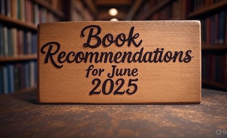 Book Recommendation : June 2025